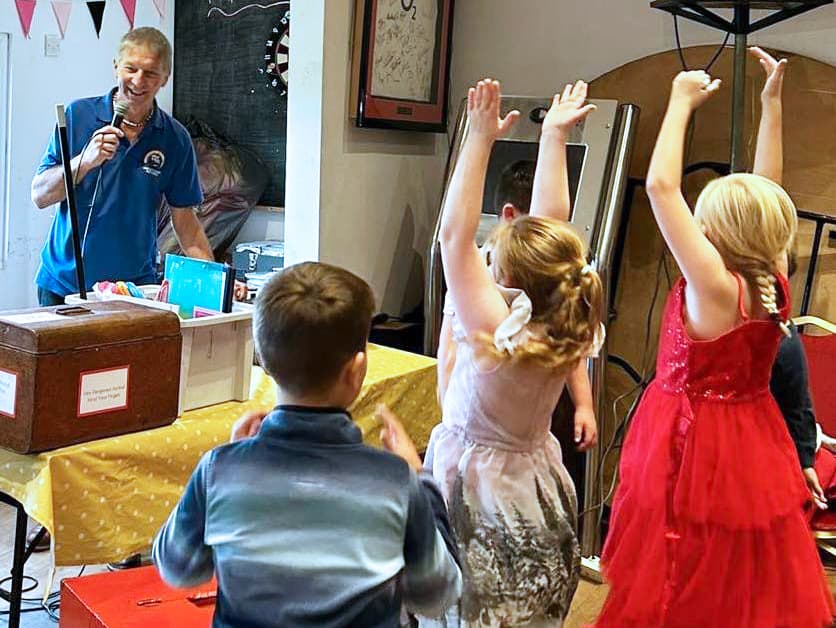 Children dancing